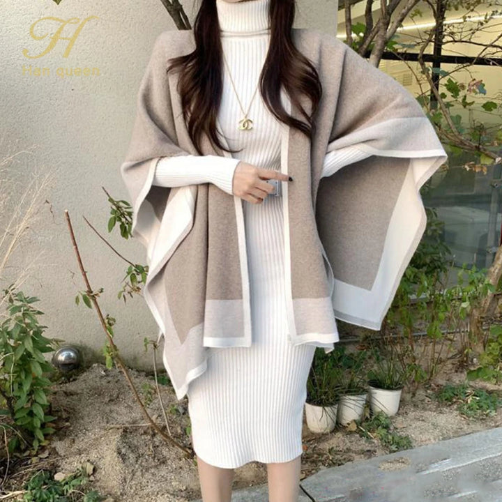 שמלת סריג סתיו