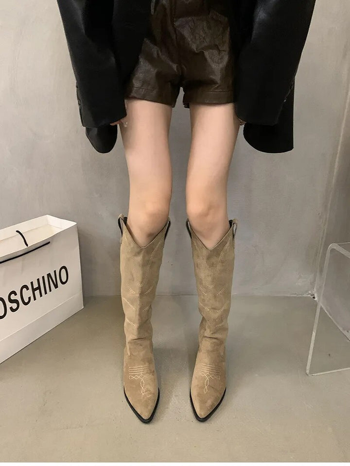 מגפי בוקרים גבוהות- אריזונה