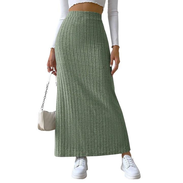 חצאית סרוגה ארוכה