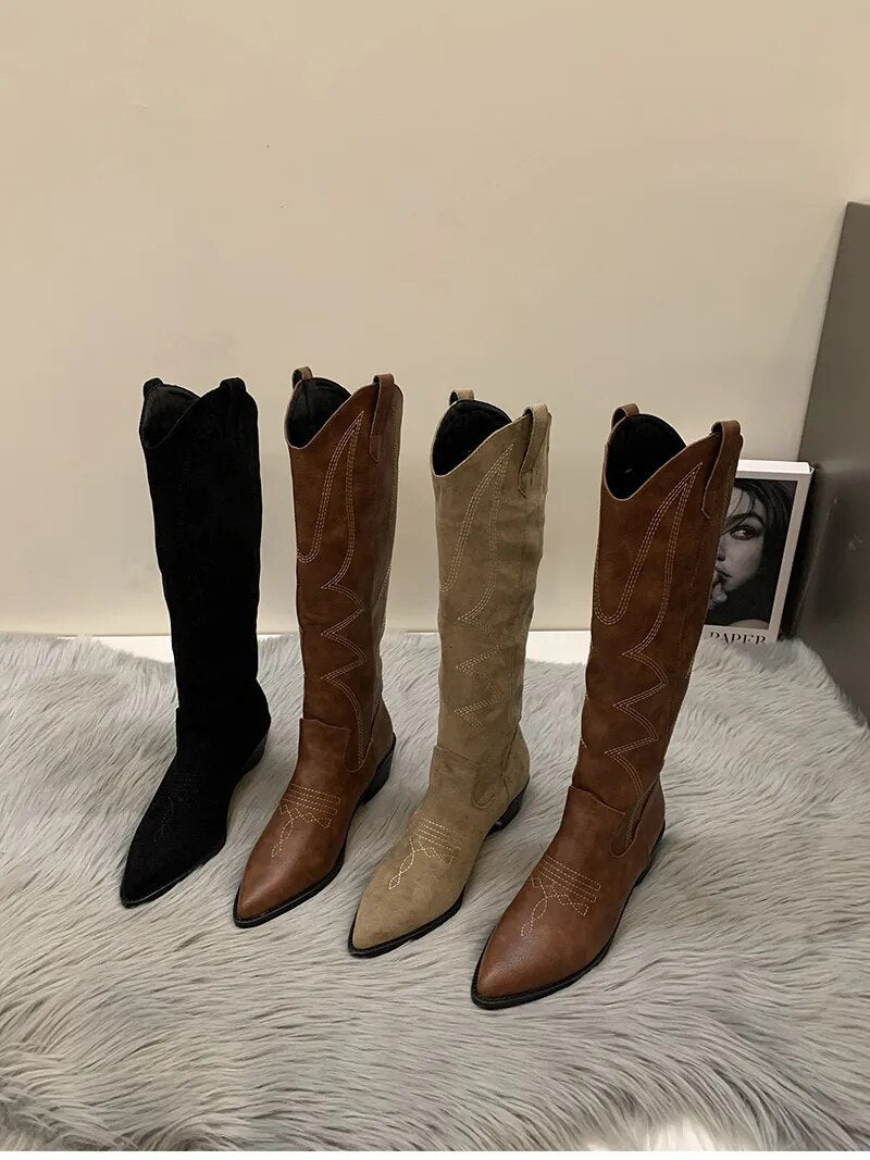 מגפי בוקרים גבוהות- אריזונה