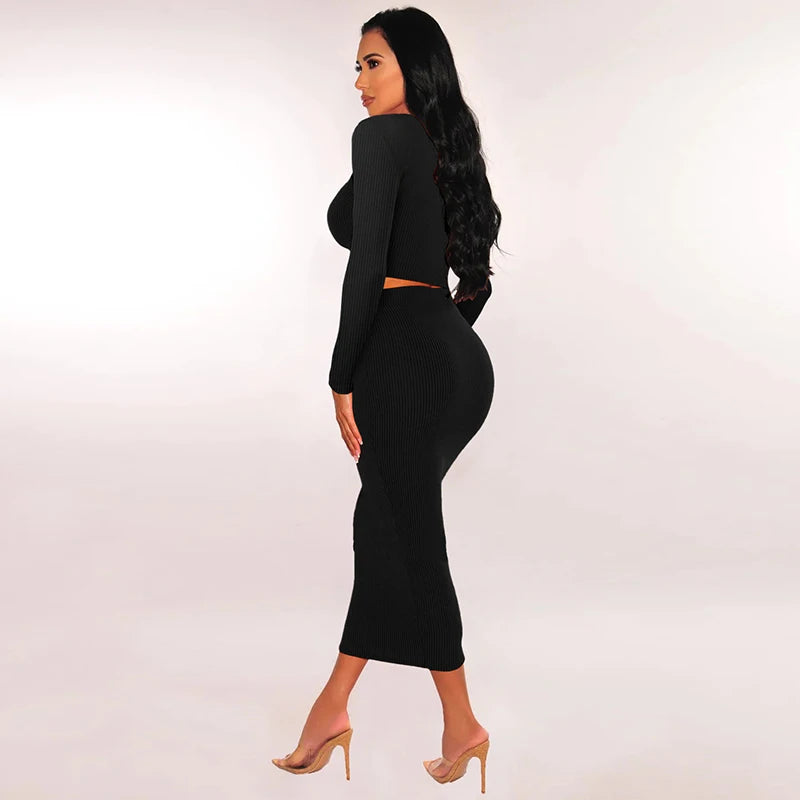 סט סריג ארוך - נועה