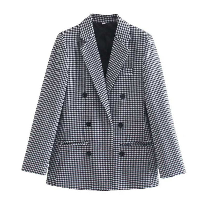 בלייזר אופנתי משובץ- אליה