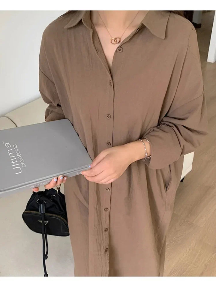 חולצת חוף אוברסייז