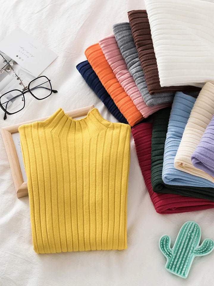 סוודר שרוול דק