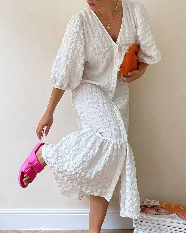 שמלת שיפון חגיגית- לורן