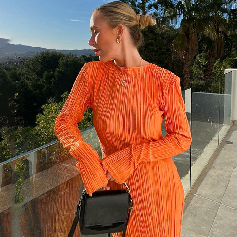 שמלת סאטן- הוואנה