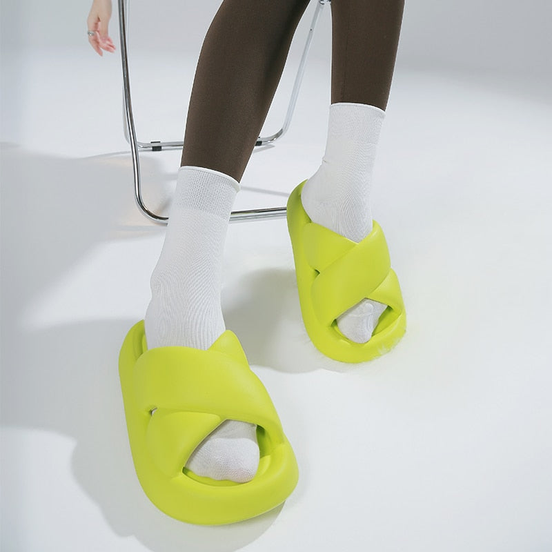 כפכף פלטפורמה איכותי עבה ונוח