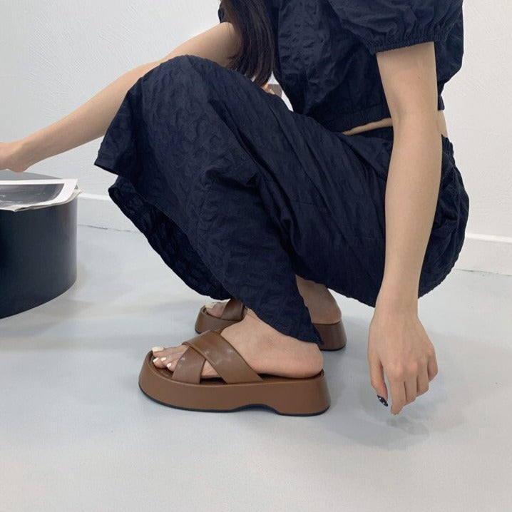 כפכף פלטפורמה סטייל- קייסי