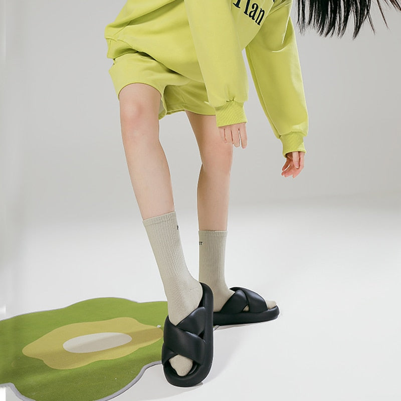 כפכף פלטפורמה איכותי עבה ונוח