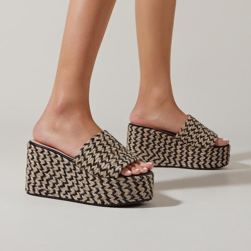 כפכף פלטפורמה בוהו- מינס