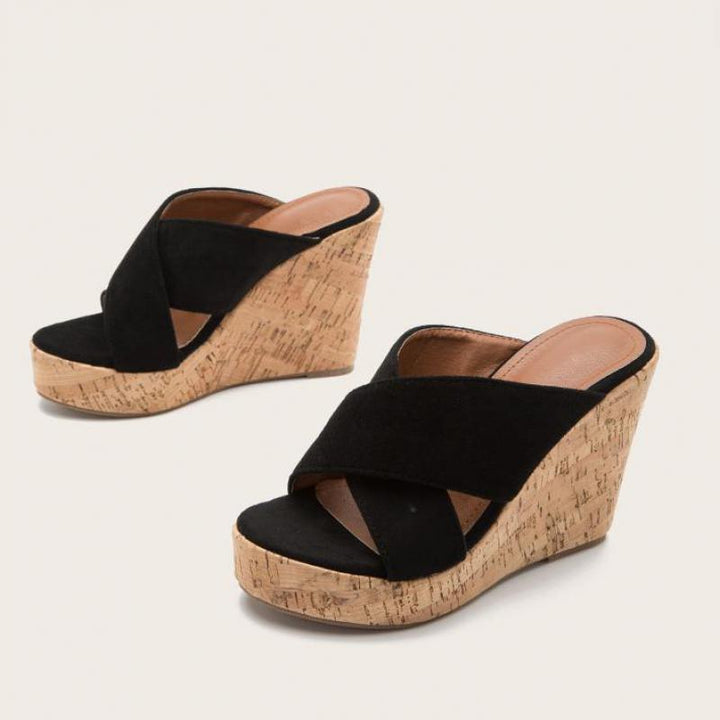 כפכף עקב בוהו- קלארי