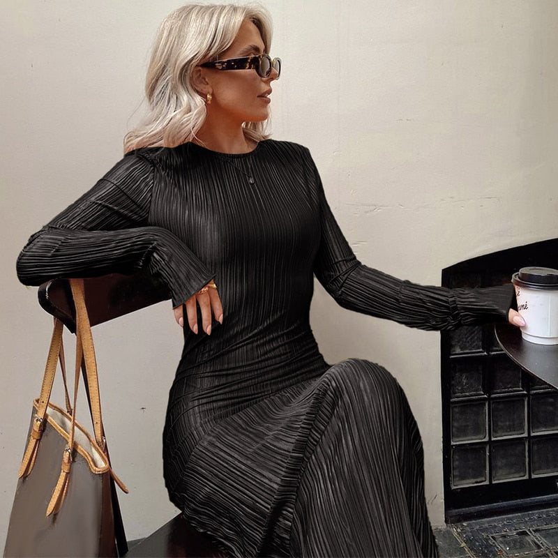 שמלת סאטן- הוואנה