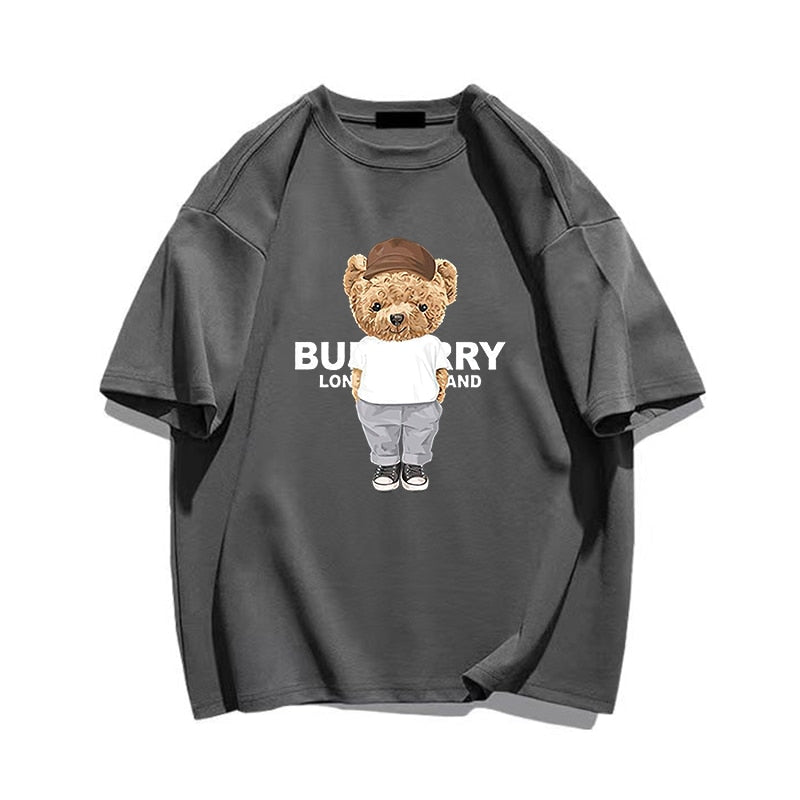 חולצה טי שירט אובר סייז- דובי