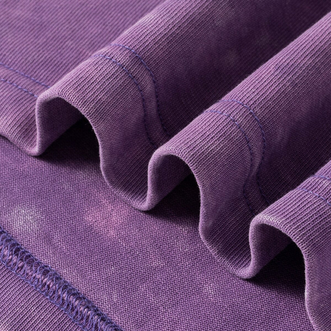 חולצה טי-שירט טאי דאי משופשפת