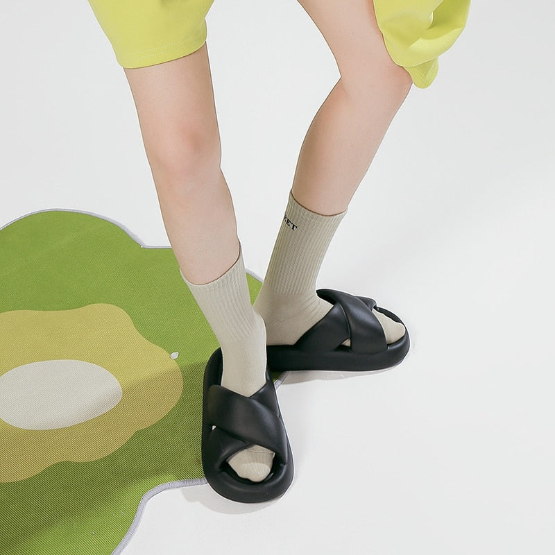 כפכף פלטפורמה איכותי עבה ונוח