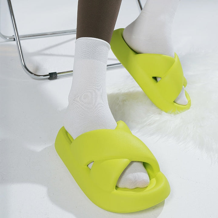 כפכף פלטפורמה איכותי עבה ונוח