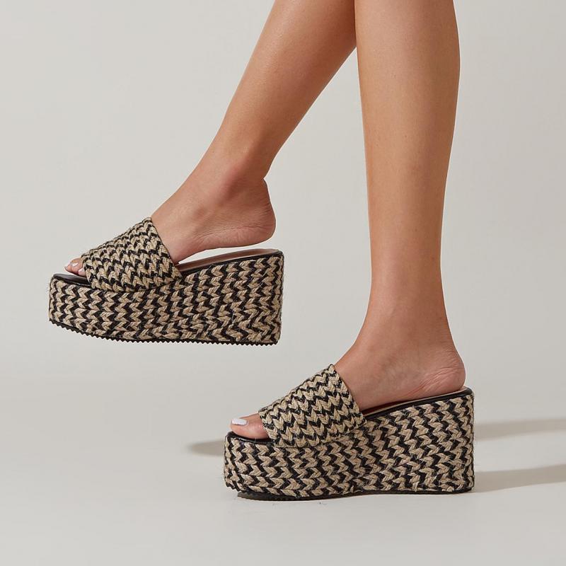 כפכף פלטפורמה בוהו- מינס